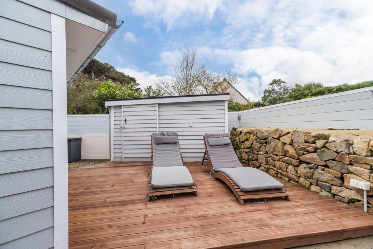 Ty Ker Embrun - Maison Vue Mer A 280M De La Plage Plougrescant Extérieur photo